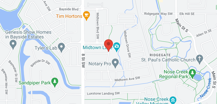 map of 473 Midtown Parkway SW